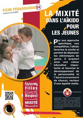 La mixité dans l'Aïkido pour les Jeunes - Fiche pédagogique Jeunes n° 04