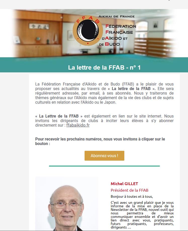 NEWSLETTER FEDERALE / 